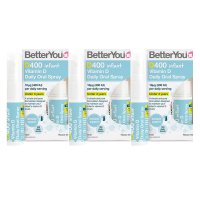 Betteryou D400 인펀트 유아 데일리 오랄 스프레이 비타민 D 15Ml 3개