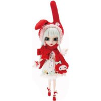 Pullip My Melody x HEN-NAKO 마이멜로디 헨나코 P-159 약 310mm ABS제 도장 완료 가동 피규어