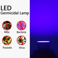 자외선 살균기 UV 살균 LED 전구 램프 2835 SMD 220V GU10 E27 MR16 E14