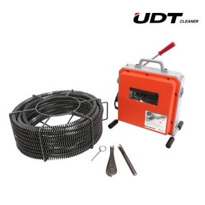 UDT 스프링청소기 하수구뚫는기계 배관청소 화장실막힘 UD-70