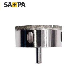 사파 다이아몬드 홀소 습식드릴비트 유리 타일 대리석 화강암 타공 27종 중 65mm