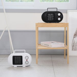 모아봄&툴콘 캠핑장 미니온풍기 레트로 감성디자인 PTC히팅 TP-800D
