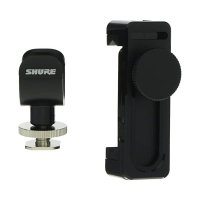 Shure MV88AMVPC용 슈어 MOVICTION 교체 전화 클램프 및 마이크 클립