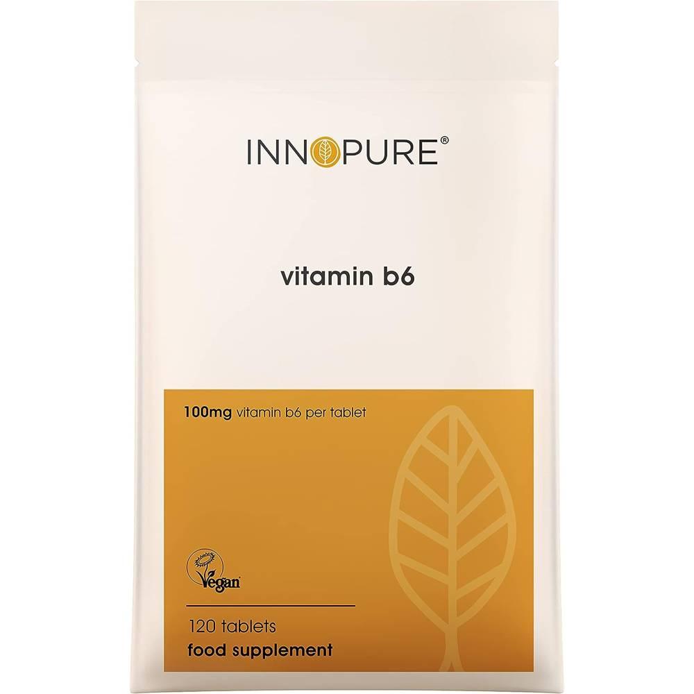 INNOPURE Vitamin B6 <b>이노퓨어</b> 비타민 B6 100mg 60정