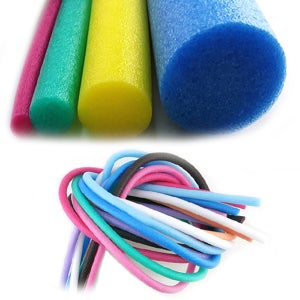 컬러백업 빽업 막대 가래떡 스펀지 스폰지 1cm X 2m