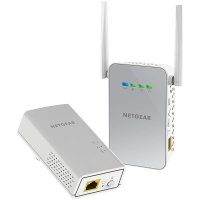 NETGEAR Powerline 어댑터 무선 액세스 포인트 키트 1000Mbps 벽 플러그 1기가비트 이더넷 팟PLW1000100NAS 1Gbps