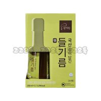 명가랑 국내산 들기름 200ml x 2 [안심포장]