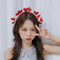 이벤트 하트머리띠 행사 생일 축제 체육대회 머리띠