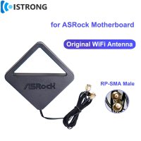 무선 네트워크 카드 마더보드용 오리지널 ASRock WiFi 안테나 증폭기, 트라이 밴드 신호 부스터, 듀얼 RP-SMA, 2.4G, 5G, 5.8G