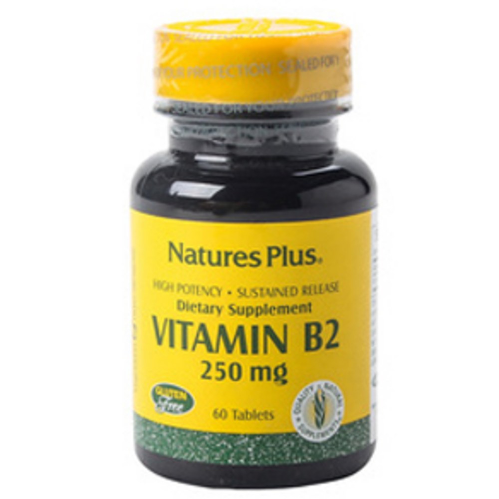 네이처스플러스 <b>비타민B2</b> 250mg 60정 글루텐<b>프리</b>