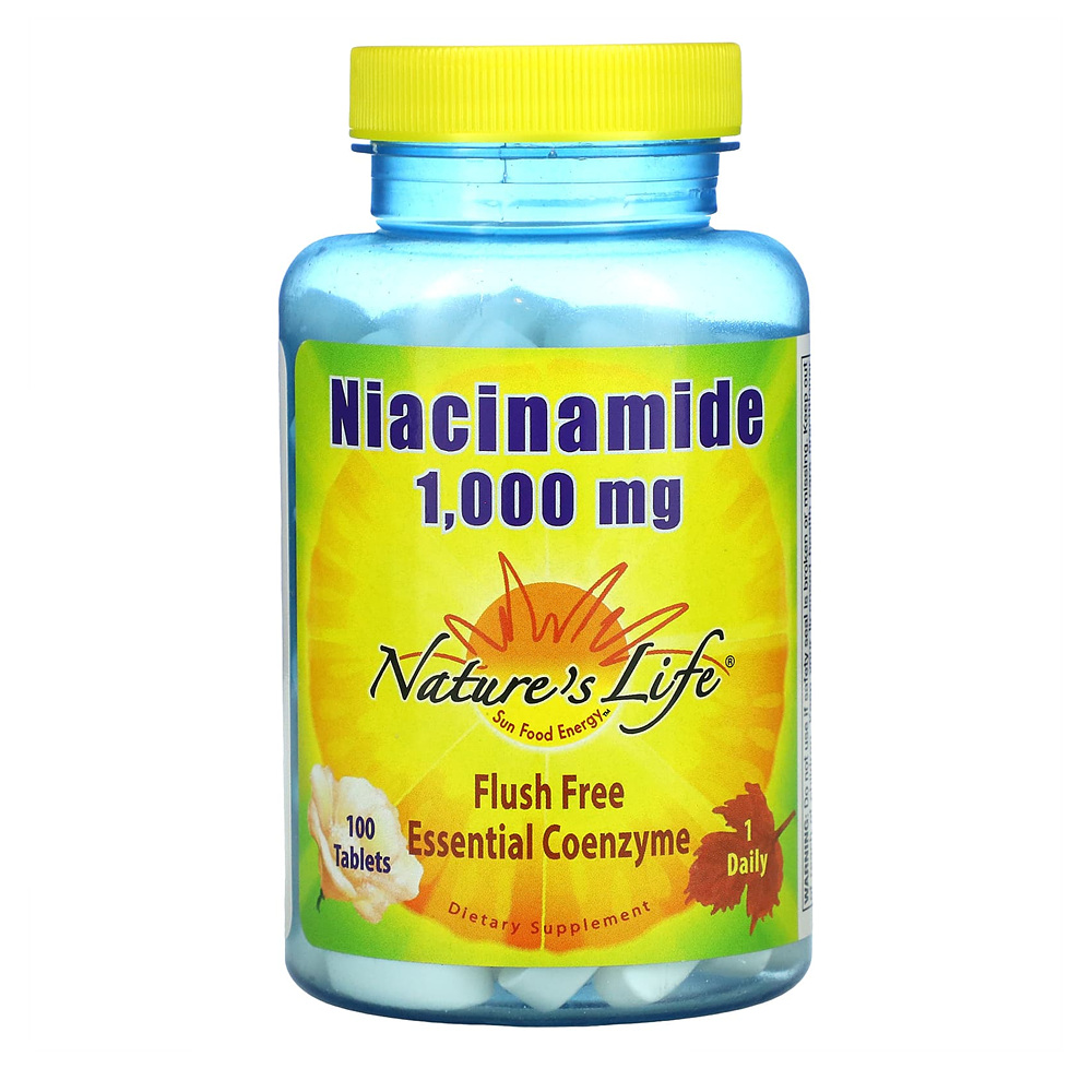 네이쳐스라이브 나이아신아마이드 1000mg 100정