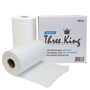 쓰리킹 하이브리드 흡수지 미트페이퍼 정육 생선 해동지 80m, 2팩