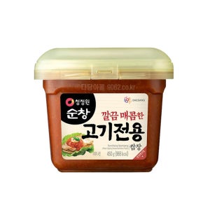 청정원 순창 깔끔 매콤한 고기전용 쌈장 450g, 12개