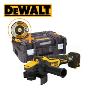 디월트 20V FLEXVOLT Advantage 속도조절형 125mm 그라인더 DCG409VSNT (기계+케이스) 그라인더날포함