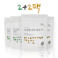 빅마마 시크릿 코인 육수 구수한 2팩+개운한 2팩 이혜정 한알 자연 고체 명장