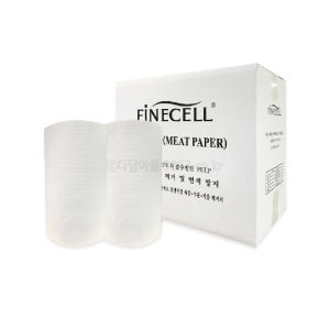 파인셀 정육 육즙제거 흡수지 무코팅 백색 미트페이퍼 해동지 80m, 2팩