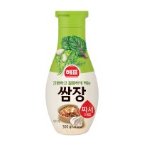 해표 감편하고 깔끔하게 먹는 쌈장 300g 튜브형