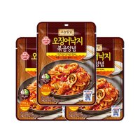 소문난 오늘밥상 오징어낙지볶음양념 120g x 3개 오뚜기 집밥 홈캉스 엄마손맛 풍미업 캠핑요리 감칠맛업 모에모에큥