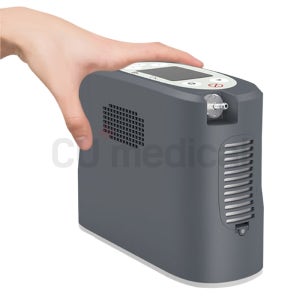 [CU메디칼] 휴대용 산소발생기 P2E 킹온 / 의료용 이동식 충전식 포터블 Kingon