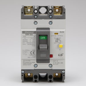 LS산전 누전차단기 EBN52C 2P 40A 단상 대형 ELB ELCB 산업용 분전반용