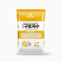 [몽고식품] 몽고 구포국수 진공 소면 3kg