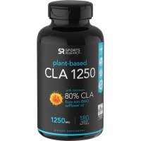 스포츠리서치 CLA 리놀렌산 1250mg 홍화유 180캡슐