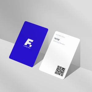 슬라이스 디지털명함 NFC카드-로고/문구커스텀