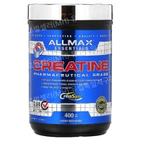 ALLMAX 헬스보충 크레아틴 높은등급 400g 헬스보조식품 단백질간식 근육증가