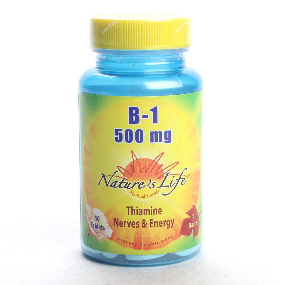 <b>네이쳐스라이프</b> <b>B1</b> 500mg 50개