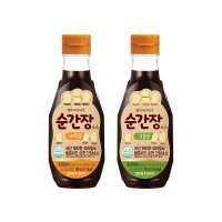 아이배냇 순간장 국물용 190ml+비빔용 190ml 2종세트 안심 어린이집 올바른 이유식 마트놀이 1세트