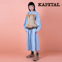 KAPITAL 캐피탈 8oz 데님 집시 원피스