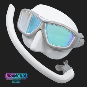 프리다이빙 전용 마스크/스노클 세트 브랑키아 딥아이 X 딥브레스 스노클 세트