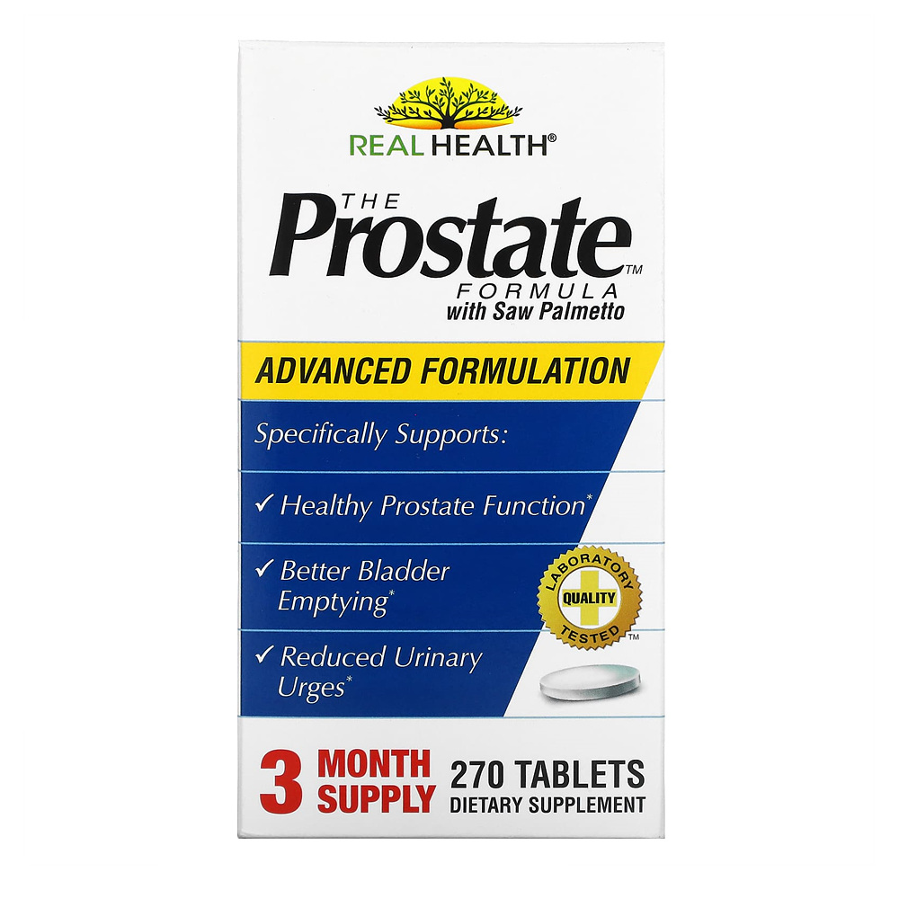 리얼헬스 The Prostate Formula <b>쏘팔메토</b> 함유 270정
