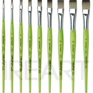 다빈치 GD374 hobby FIT SYNTHETICS 다용도 평붓 녹색 낱자루