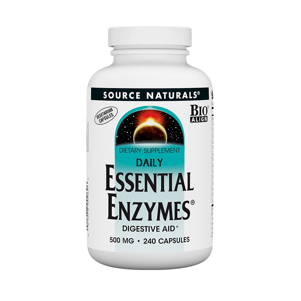 소스 내추럴스 데일리 에센셜 엔자임 500 mg 240 캡슐