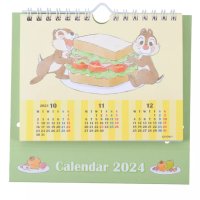 디즈니스토어 칩 데일 팝업 탁상달력 Calendar Organizer 2024 / 4550586611542