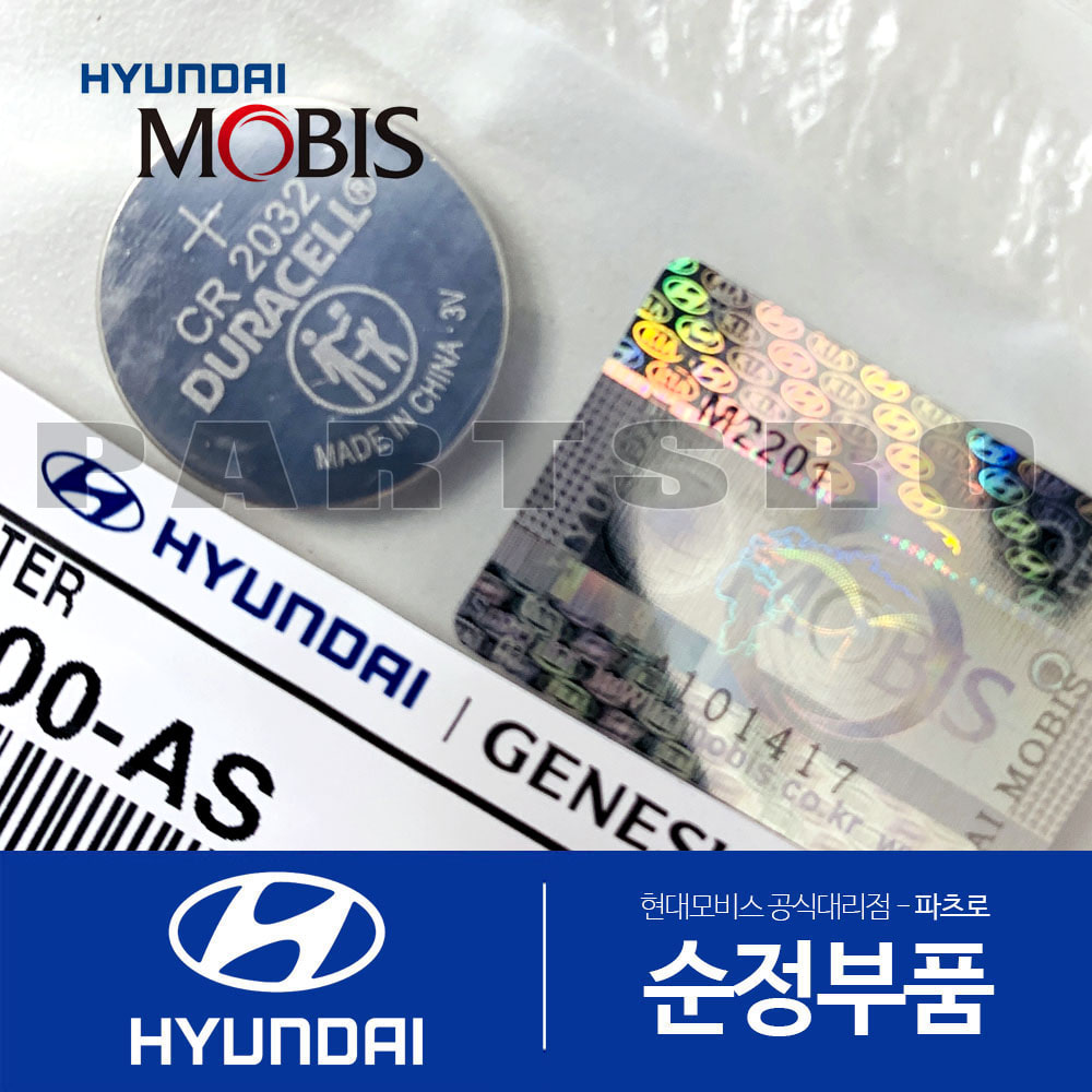 팰리세이드 순정 리모컨 건전지 배터리