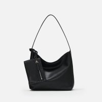 Mini pulpy hobo bag Black