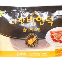 다향 밥엔덕(슬라이스햄,오리) 600g