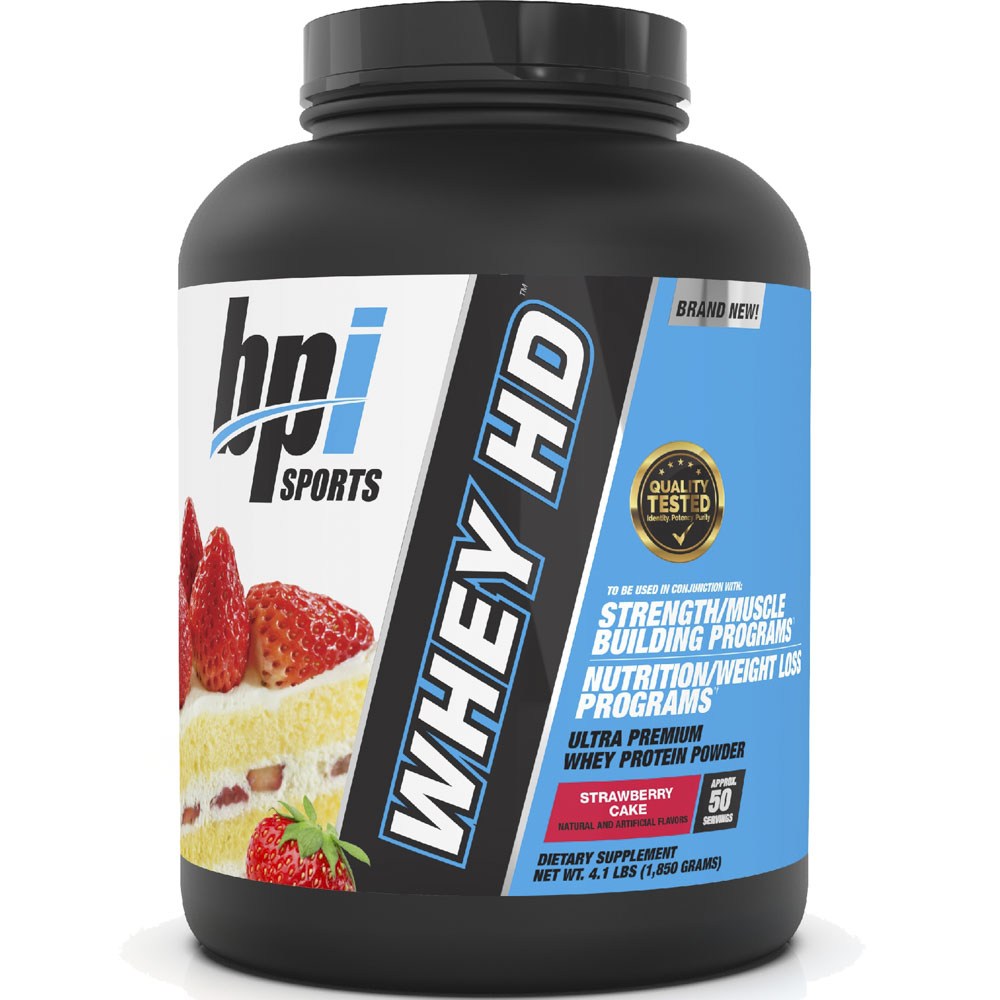 <b>비피아이스포츠</b> 유청 <b>프로틴</b> 파우더 딸기 케이크 맛 1850g