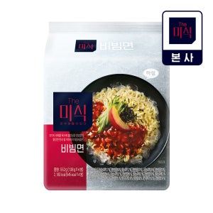 더미식 비빔면 138g, 4개