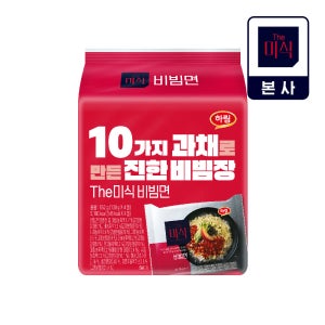 더미식 비빔면 138g, 4개