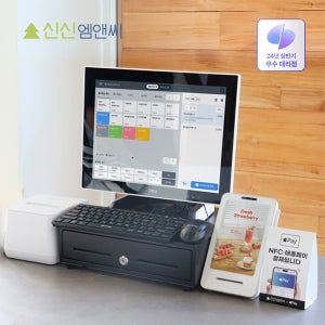 토스포스기 TOSS 키오스크 카페 매장 애플페이 POS 프로그램 화이트