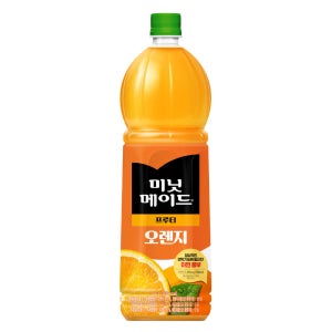 미닛메이드 오렌지 1.5L PET 주스 과일 음료수