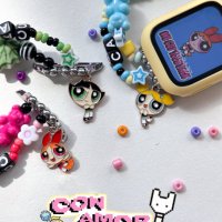 [워치스트랩]Power Puff Girls Strap 파워퍼프걸 애플워치 스트랩