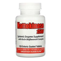 소화 Naturally Vitamins 나토키나아제 1500 체내 효소 보조제 장용 코팅정 120정