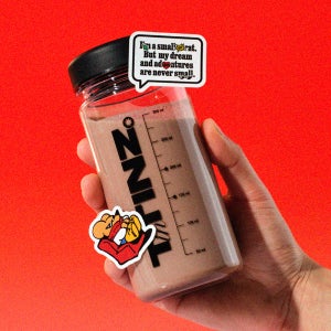 틴틴즈 친환경 에코젠 미니 단백질 쉐이크 쉐이커 보틀 물통 350ml