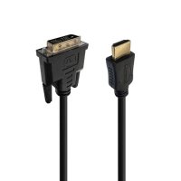 DVI-D 입력 to HDMI 출력 케이블 8M