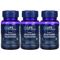 라이프익스텐션 Super Absorbable Tocotrienols 60정 3병