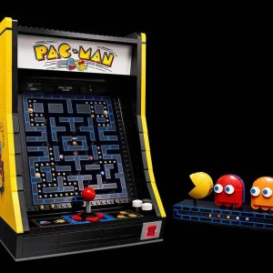 맞춤제작 크리에이터 팩맨 아케이드 게임기 풀박스 10323 호환블럭